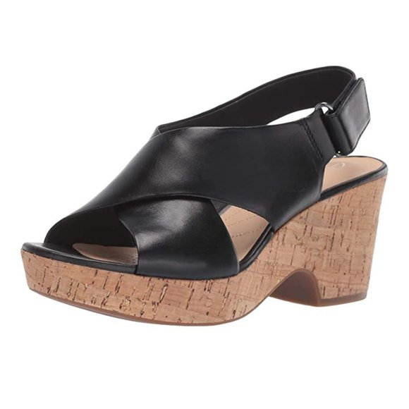 Women S Clarks Maritsa Lara Platform Sandal - Picture 2 of 11